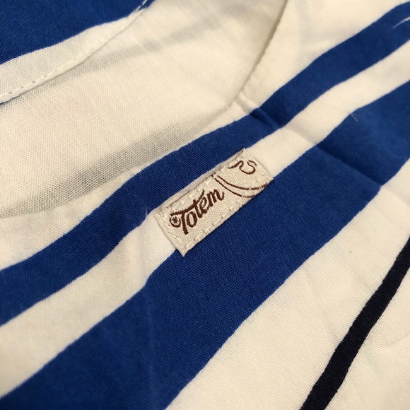 TOTEM Striped Summer Strap Dress in Size M/L - Picture 7 of 7